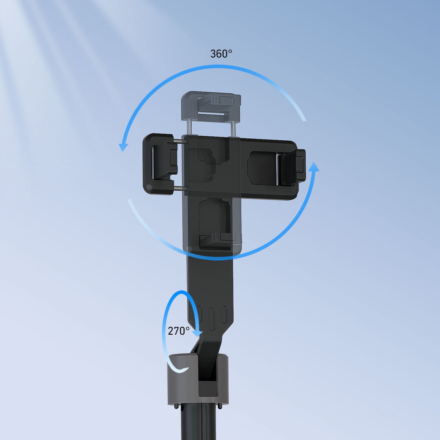 BWOO BO-ZP14 Mobile Phone Wireless Remote Control Tripod Mount Selfie Stick