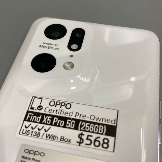 Oppo Find X5 Pro 5G (256GB) - #U5138/Pre-Owned