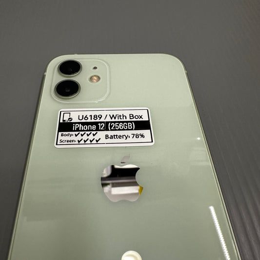 Apple iPhone 12 (256GB) - #U6189/Pre-Owned