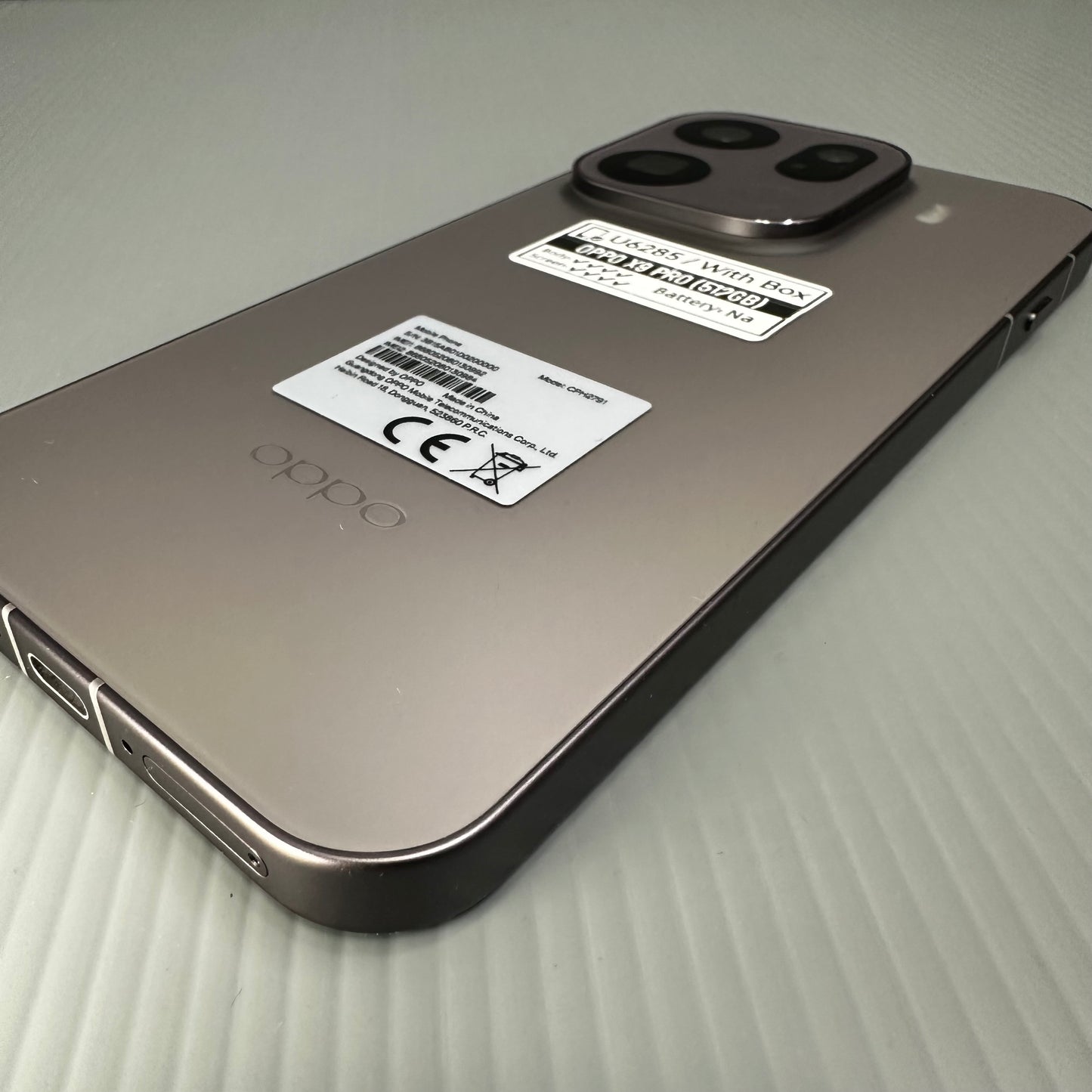 Oppo Find X9 Pro 5G (512GB/16GB+12GB) - #U6285/Pre-Owned