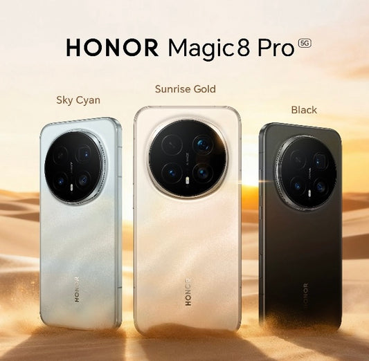 Honor Magic8 Pro 5G (512GB/12GB) - 1 Year Extended Warranty + FREE Honor Choice Earbuds Clip