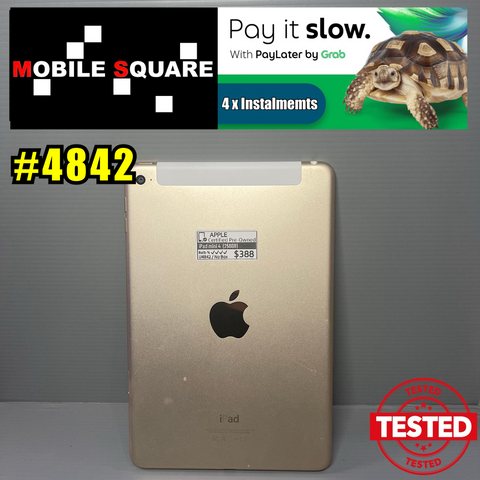 #U4842<BR>Apple iPad Mini 4 WiFi<br>(256GB)