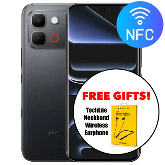Infinix Note Edge 5G NFC (256GB/8GB) + $25 Instant Rebate + Free Wireless Neckband Earphone!