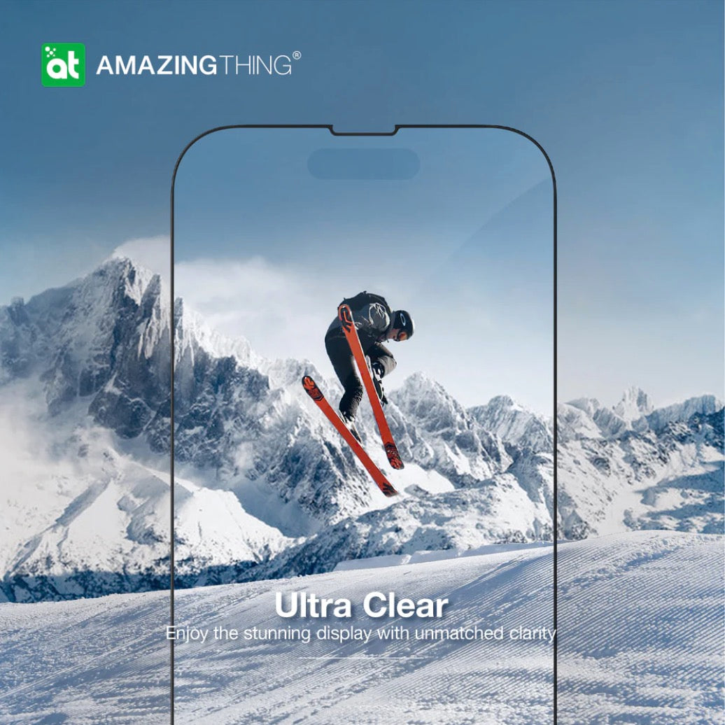AMAZINGTHING Radix Ultra Clear Tempered Glass iPhone 15 Pro