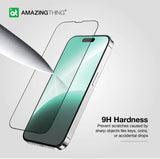 AMAZINGTHING®<br>Radix Matte<br>Tempered Glass<br>iPhone 15 Pro