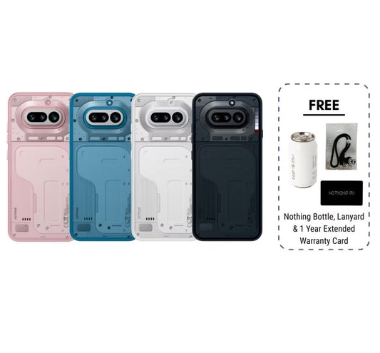 Nothing Phone (4a) 5G (256GB/12GB) - Free 1-Year Extended Warranty Card + Bottle + Lanyard