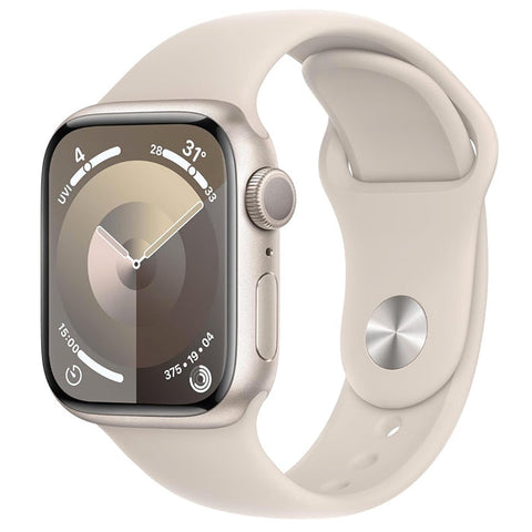 Apple Watch Series 9<div style="font-size:80%">(45mm/ GPS)<br>Starlight Aluminium</FONT></DIV>