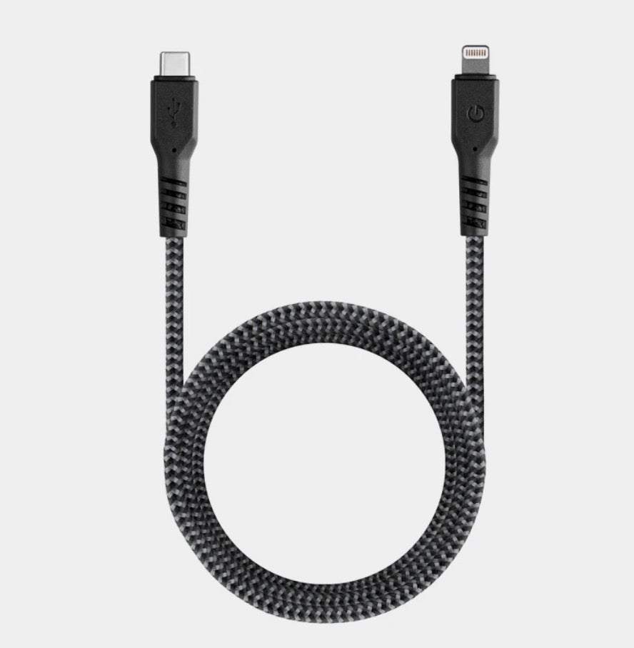 Energea FibraTough Cable 1.5m USB-C to Lightning USB 2.0