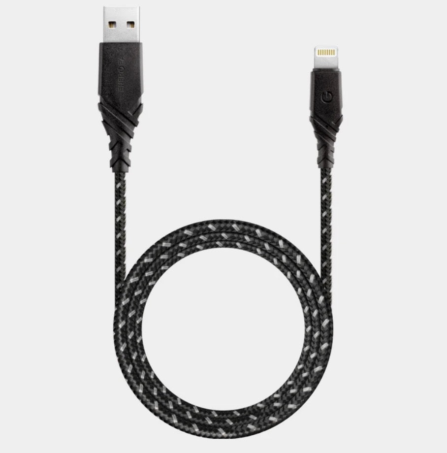 Energea DuraGlitz Cable 1.5m USB-A to Lightning