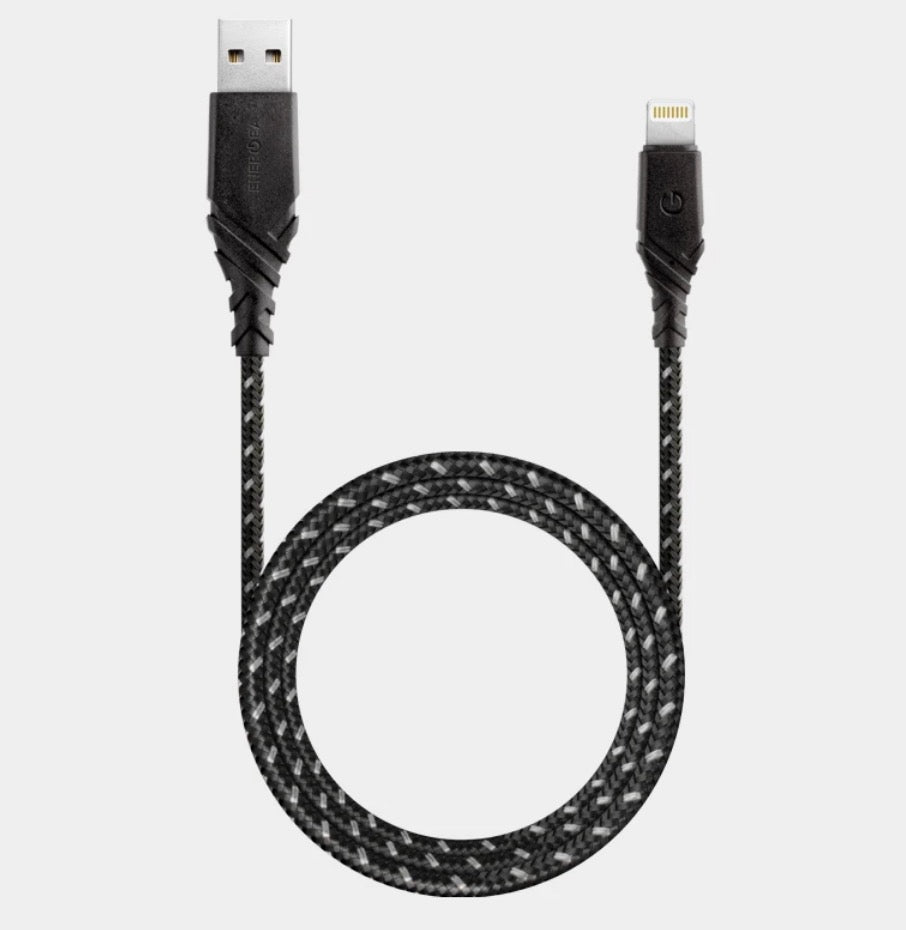 Energea DuraGlitz Cable 3m USB-A to Lightning