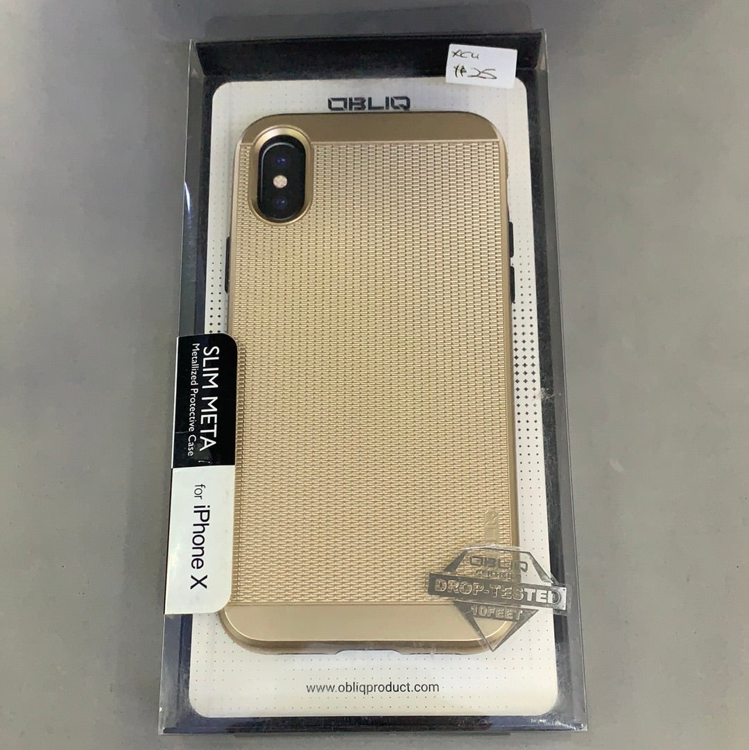 OBLIQ Slim Meta iPhone X