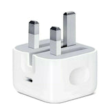 Apple USB-C 20W Fast Charging Power Adapter<div style="font-size:80%"><font color="blue">(Apple 1 Year Warranty)</font></div>
