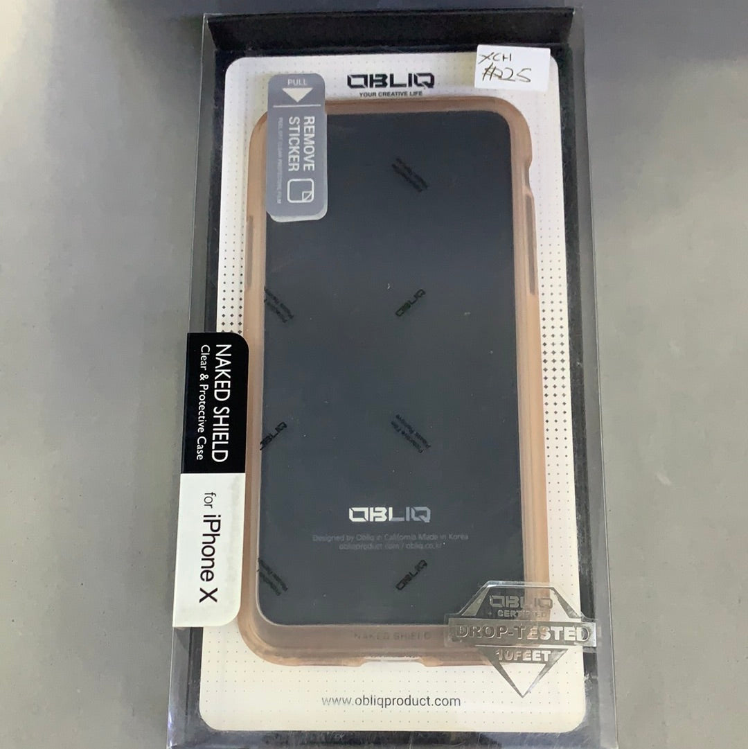 OBLIQ Naked Shield iPhone X
