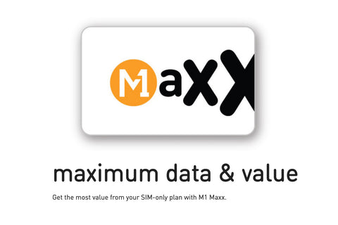 M1 Maxx SIM-only Plan