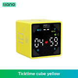 Ticktime Cube Pomodoro Timer, Magnetic Productivity Timer, Mute, Vibration & Adjustable Sound Alert, Pause & Resume