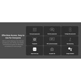 Aqara A100 Smart Door Lock, Compatible with Google Home & HomeKit, Home Key, Unlock w/ iPh, AW & Siri