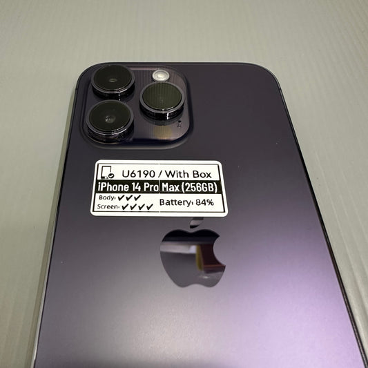 Apple iPhone 14 Pro Max (256GB) - #U6190/Pre-Owned