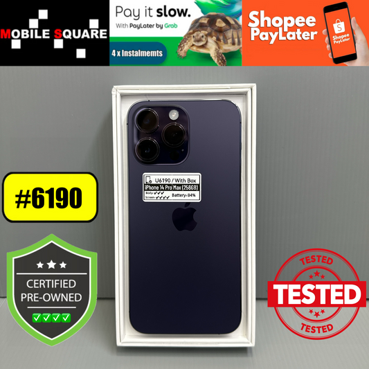 Apple iPhone 14 Pro Max (256GB) - #U6190/Pre-Owned