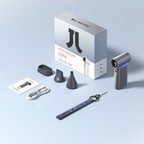 JisuLife Handheld Fan Ultra 1 Jet Fan 9000 mAh 100 Speed LED Display Air Duster Function