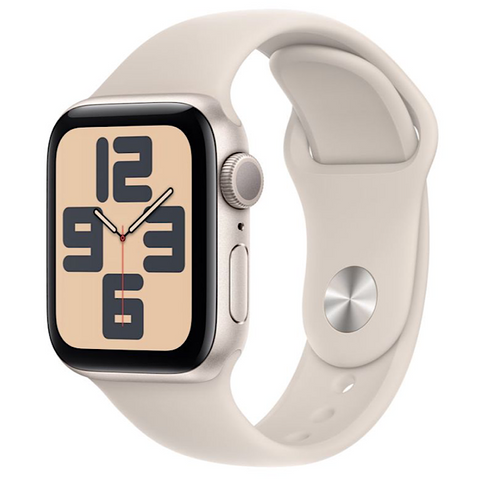 Apple Watch SE (Gen 2)<div style="font-size:80%">(44mm/GPS)<br>Starlight Aluminium</FONT></DIV>