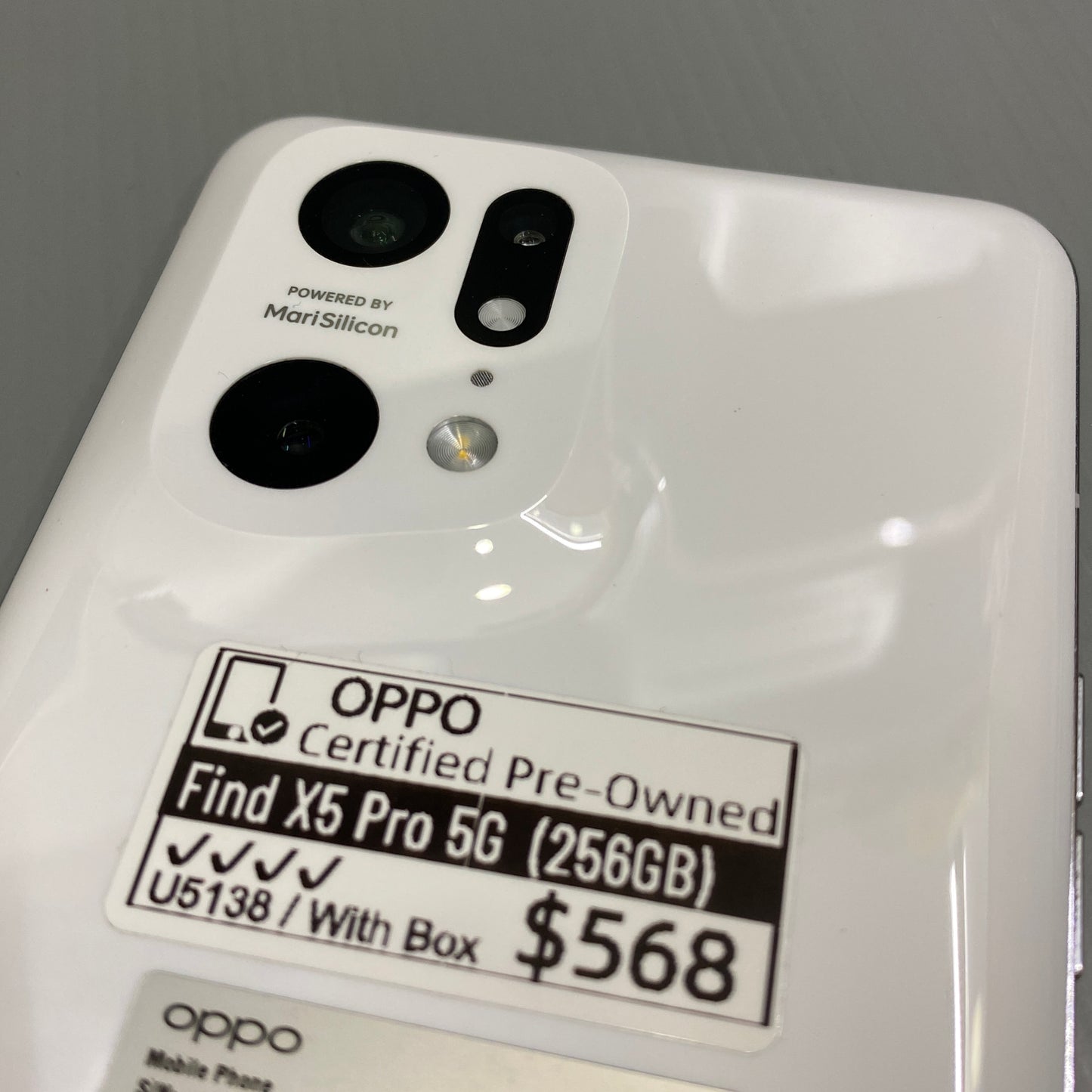Oppo Find X5 Pro 5G (256GB) - #U5138/Pre-Owned