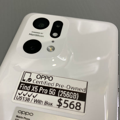 Oppo Find X5 Pro 5G (256GB) - #U5138/Pre-Owned