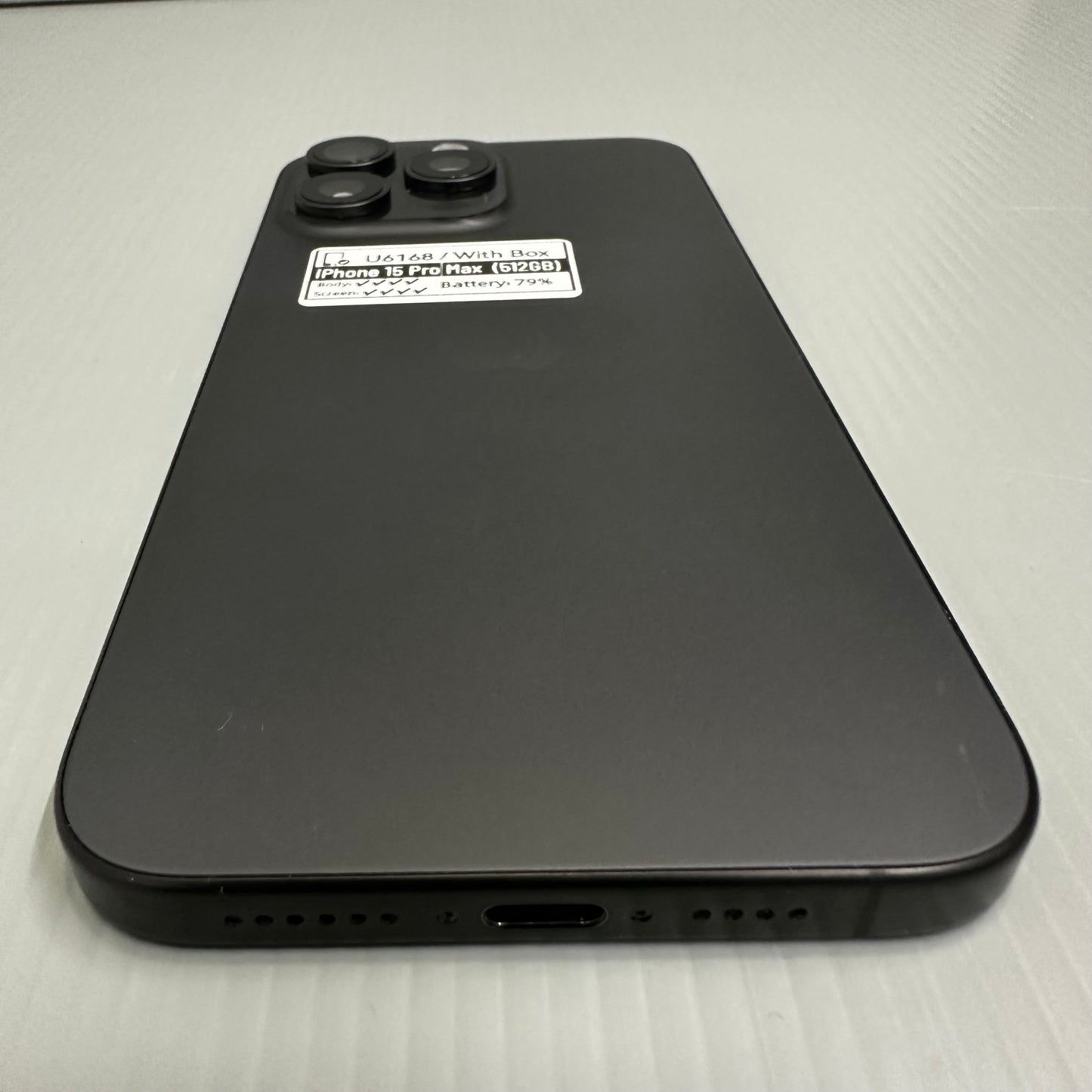 Apple iPhone 15 Pro Max (512GB) - #U6168/Pre-Owned