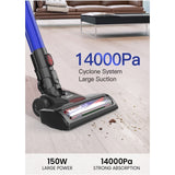 Dibea G12 Cordless Vacuum Cleaner Rampage 14,000 Pa Suction Handheld Stick
