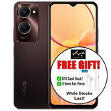 <div style="font-size:80%">Vivo Y28S 5G<br>(256GB/8+8GB RAM)<BR><font color="red">$10 Cash Back + Free Gift!!</font></div>