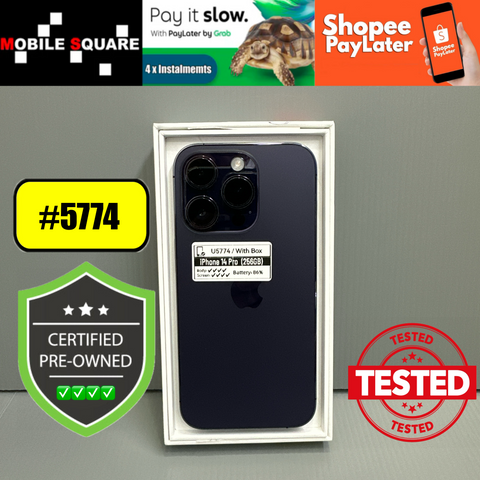 <div style="font-size:80%">#U5774<BR>Apple iPhone 14 Pro<br>(256GB)</FONT></DIV>