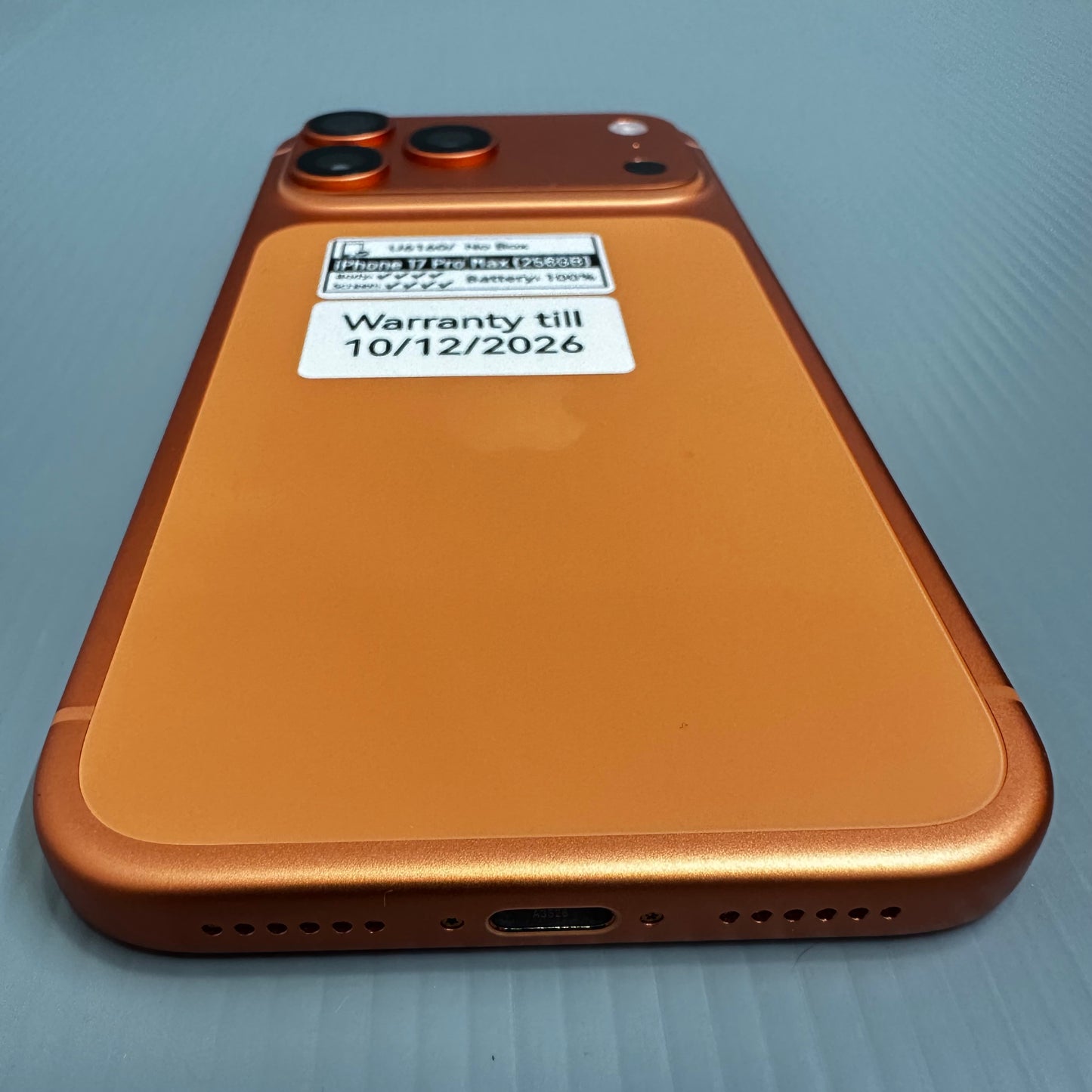 Apple iPhone 17 Pro Max (256GB) - (#U6160/Pre-Owned)