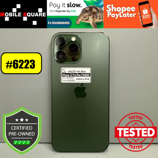 Apple iPhone 13 Pro Max (256GB) - #U6223/Pre-Owned