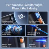 JisuLife Handheld Fan Ultra 1 Jet Fan 9000 mAh 100 Speed LED Display Air Duster Function