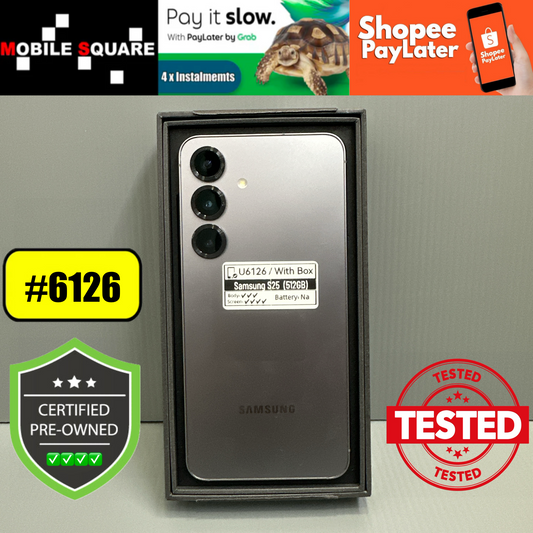 Samsung S25 5G (512GB) - #U6126/Pre-Owned