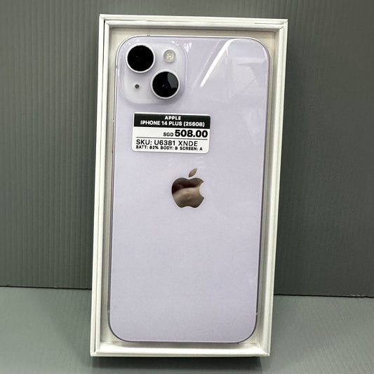 Apple iPhone 14 Plus (256GB) - #U6381/Pre-Owned