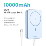 UGREEN 10000mAh 7.5W Magnetic Wireless PD20W Powerbank Fast Charging Power Bank for iPhone 16 Pro Max/15 Pro Max/14/13/12