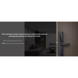 Aqara A100 Smart Door Lock, Compatible with Google Home & HomeKit, Home Key, Unlock w/ iPh, AW & Siri
