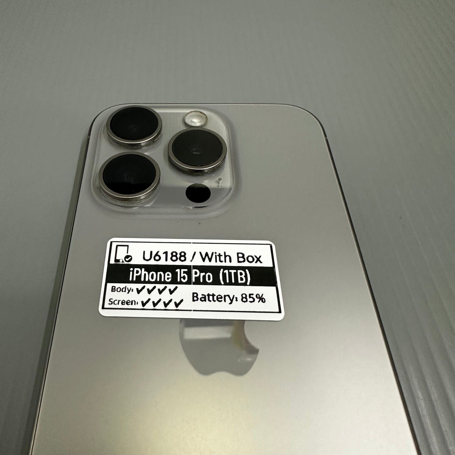 Apple iPhone 15 Pro (1TB) - #U6188/Pre-Owned