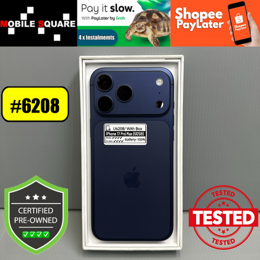 Apple iPhone 17 Pro Max (512GB) - #U6208/Pre-Owned