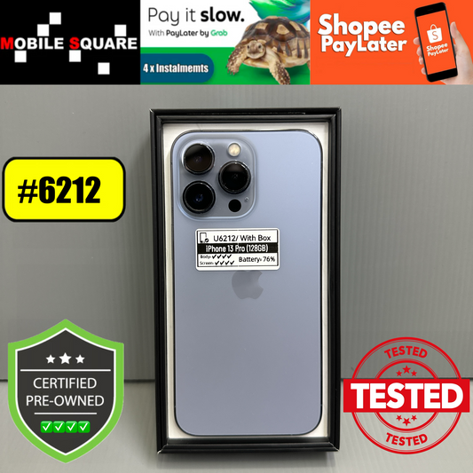 Apple iPhone 13 Pro (128GB) - #U6212/Pre-Owned
