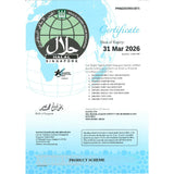 Teochew Crispy Single Yolk Yam Mooncake 珍味潮州酥皮单黄芋泥月饼 HALAL