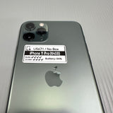 <div style="font-size:80%">#U5671<BR>Apple iPhone 11 Pro<br>(64GB)</FONT></DIV>