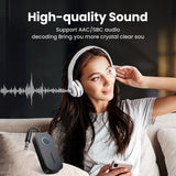 Ugreen 2 in 1 Upgraded Bendable Bluetooth 5.2 Receiver Transmitter for TV Computer Earphone Headphone Car Amplifier