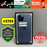 <div style="font-size:80%">#U5793<BR>Apple iPhone 12 Pro<br>(128GB)</FONT></DIV>