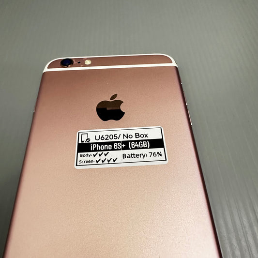 Apple iPhone 6S+ (64GB) - #U6205/Pre-Owned