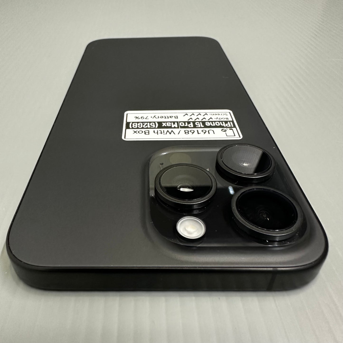 Apple iPhone 15 Pro Max (512GB) - #U6168/Pre-Owned