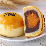 EggYolk Pastry with Mochi Mooncake Festival Red Bean and Purple Potato kaya puff
