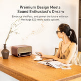 Nakamichi Heritage 820 FM Radio Clock Speaker