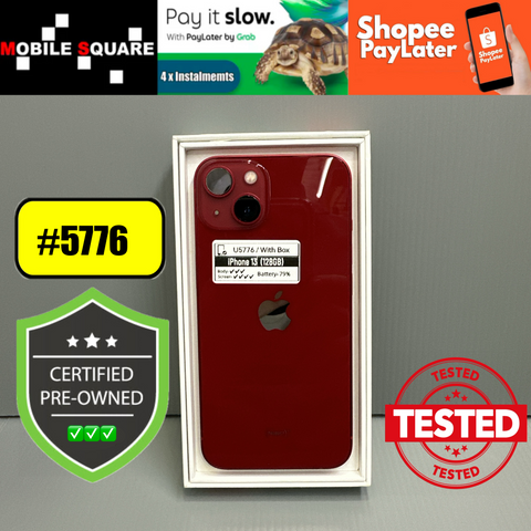 <div style="font-size:80%">#U5776<BR>Apple iPhone 13<br>(128GB)</FONT></DIV>