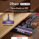 Flagship F20 Max Cordless Vacuum Cleaner Powerful 25 000 Pa Suction Power